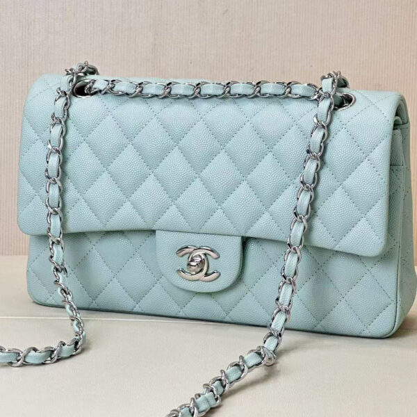 Chanel Classic Double Flap Caviar Leather Handbag