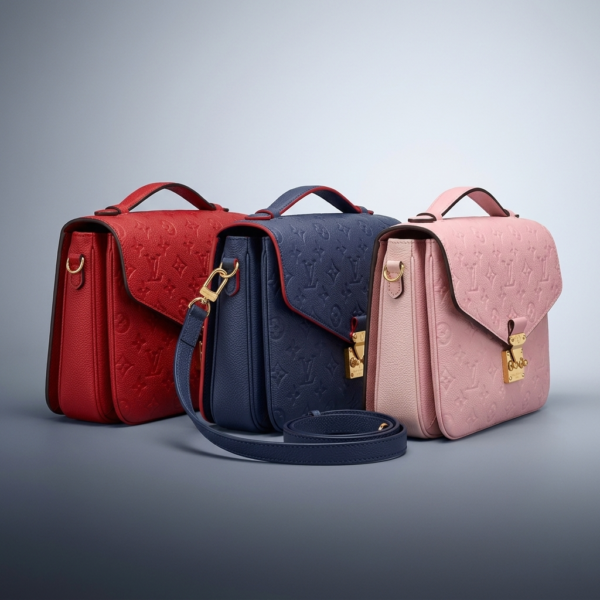 Louis Vuitton Pochette Métis Monogram Empreinte Handbag