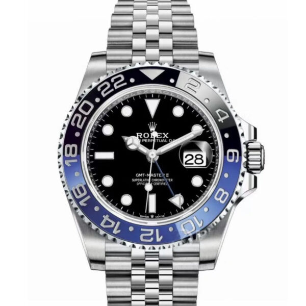 Rolex Oyster Perpetual GMT-Master II "Batgirl" (Reference 126710BLNR, Jubilee Bracelet)