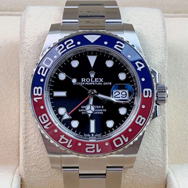 Rolex Oyster Perpetual GMT-Master II "Pepsi" (Reference 126710BLRO, Oyster Bracelet)