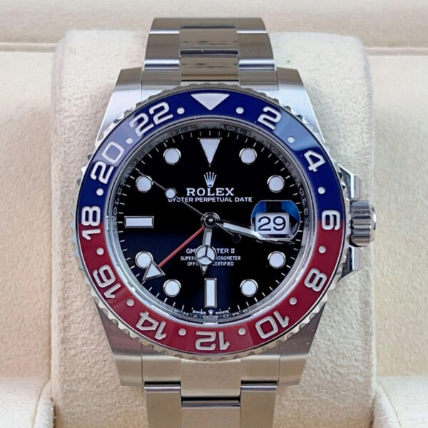 Rolex Oyster Perpetual GMT-Master II "Pepsi" (Reference 126710BLRO, Oyster Bracelet)