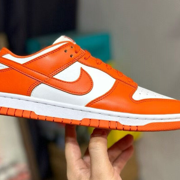 Nike Dunk Low Retro "Syracuse" Orange White Sneakers DKSCORWT