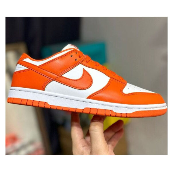Nike Dunk Low Retro "Syracuse" Orange White Sneakers DKSCORWT