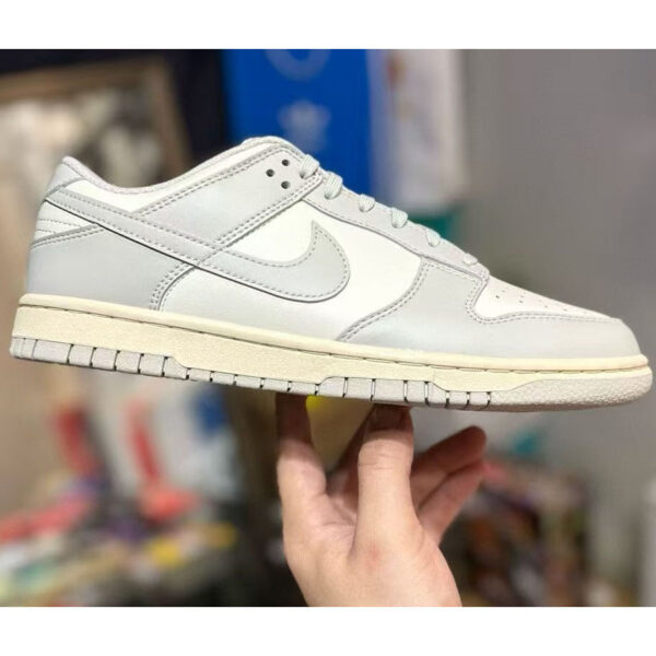 Nike Dunk Low Retro "Light Bone" Vintage Grey White Sneakers DKGUBAI