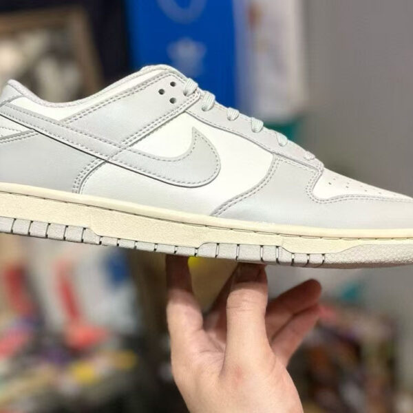 Nike Dunk Low Retro "Light Bone" Vintage Grey White Sneakers DKGUBAI